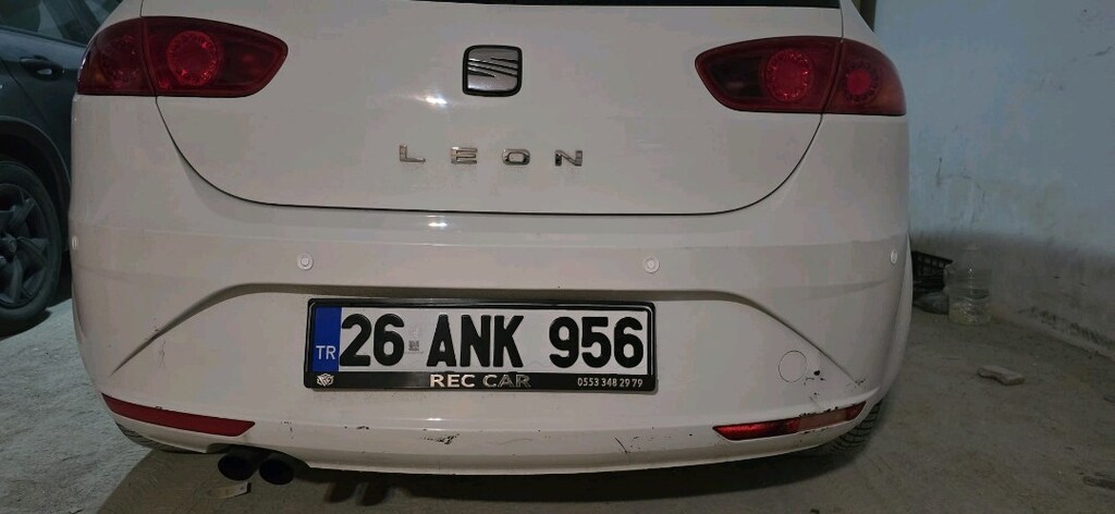 2011 Seat Leon Orjinal arka Tampon - 3