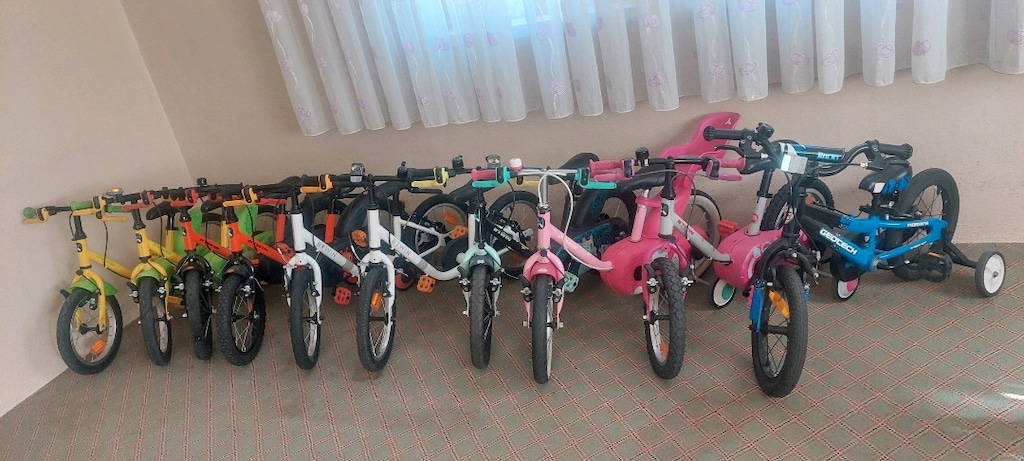 10 ADET 14 JANT DECATHLON BTWIN ÇOCUK BISIKLETI - 2