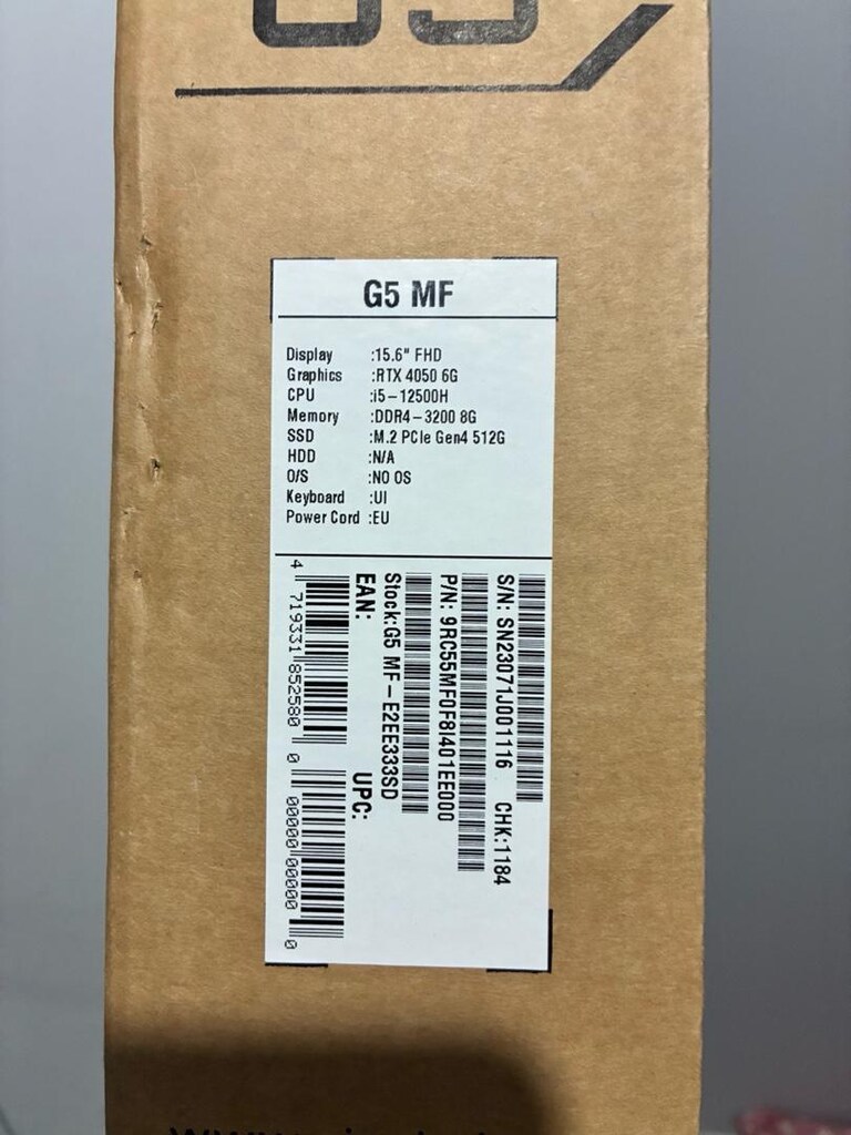Gigabyte G5 MF Gaming Laptop - 3