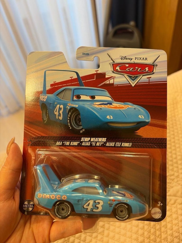 Disney Cars THE KİNG (metal) - 2