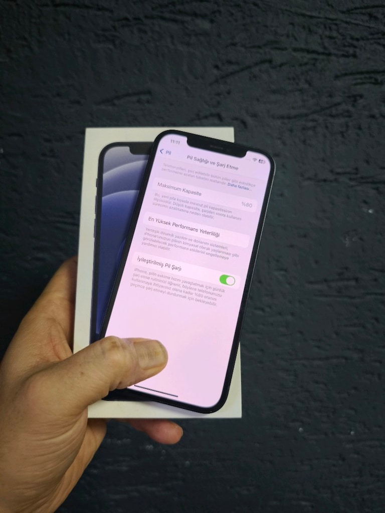 YURTİÇİ İPHONE 12 128 GB TERTEMİZ - 3