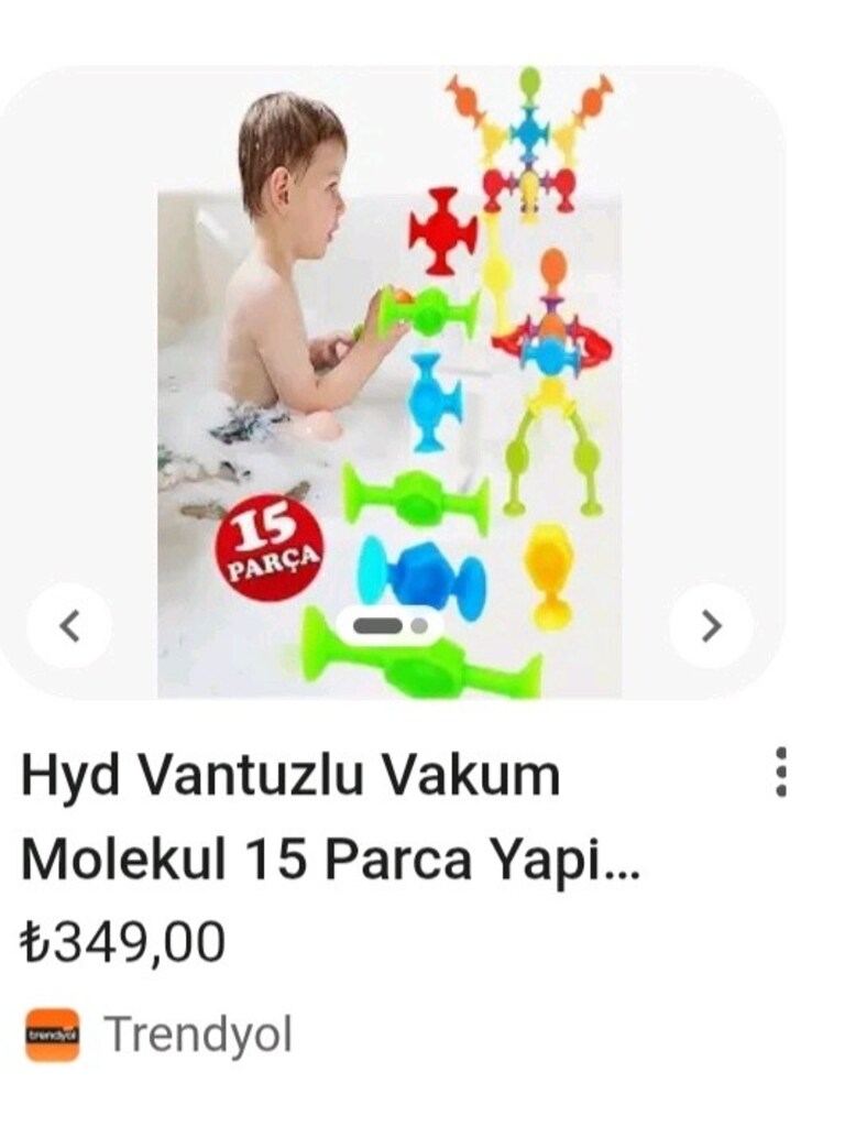 Bebek eğitici müzikli piyano. Vantuzlu yapı oyuncakları. - 9