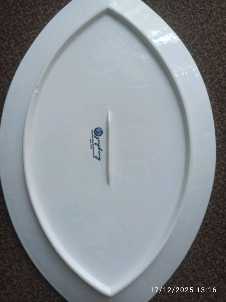 büyük porselen tabak - 3