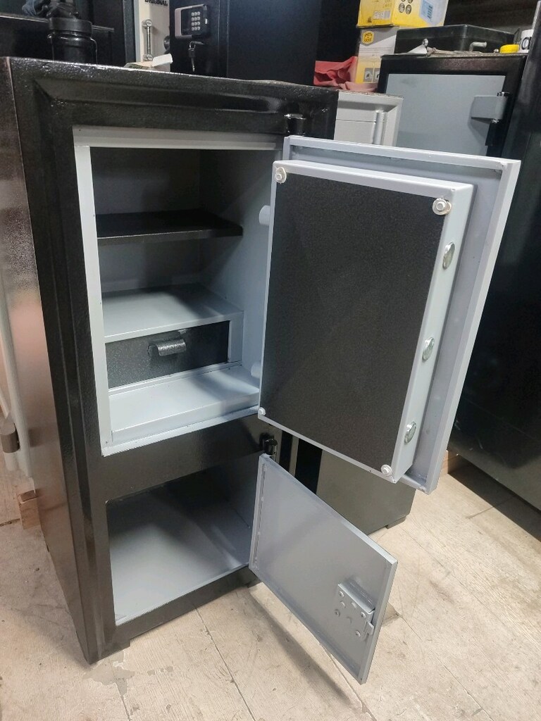ÇELİK KASA 105CM 160KG EV OFİS PARA KASASI - 2