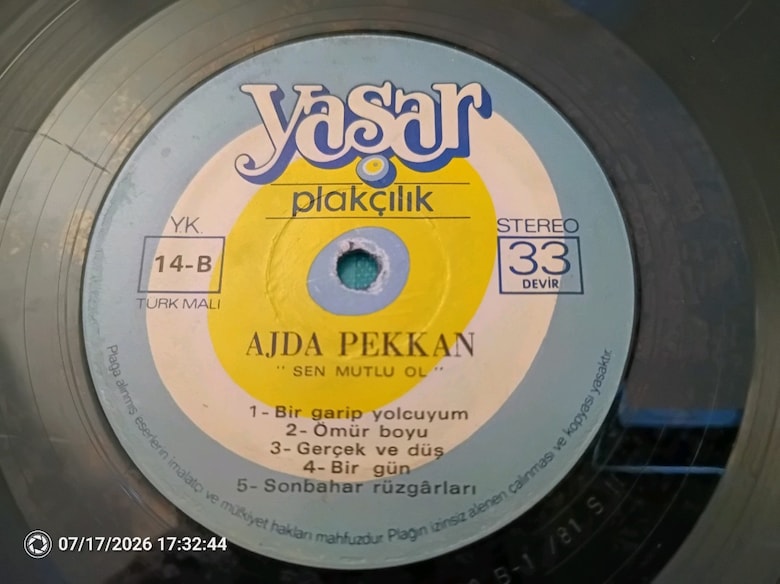 4 adet kapaksız yerli Lp Pekkan Gencebay Gökhan Güney Ümit Aksu(ersen) - 14