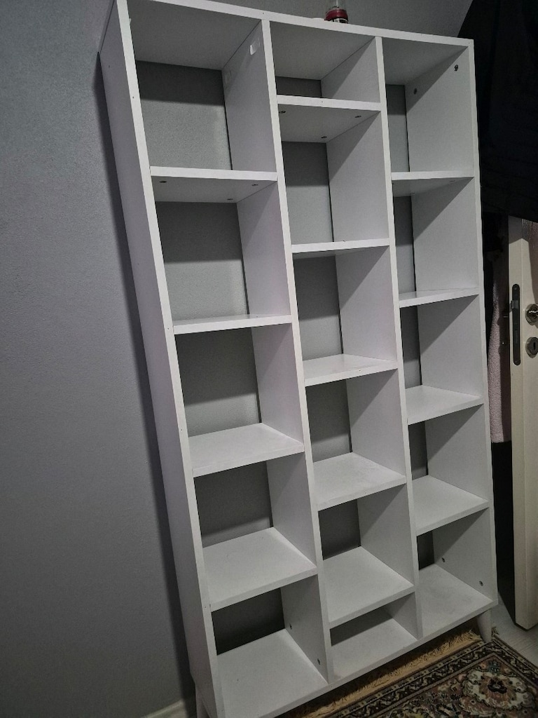 kitaplık beyaz - 4
