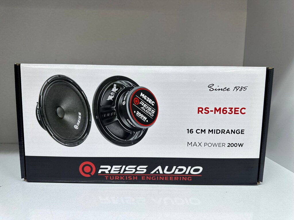Reiss Audio 16 Cm Midrange Rs-m63ec 200 Watt 100 Rms.. - 6