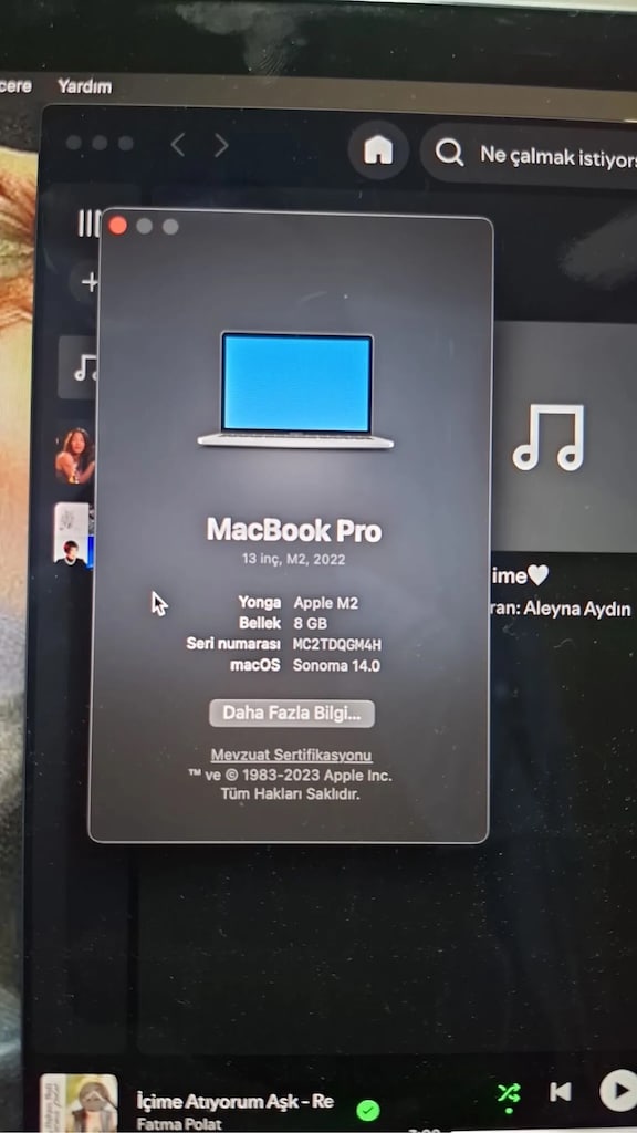 Apple Macbook M2 Pro TR Hatasız - 8