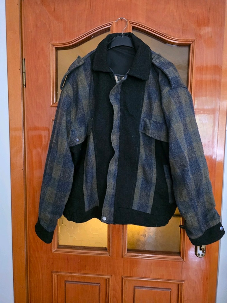 yünlü bomber erkek mont - 4