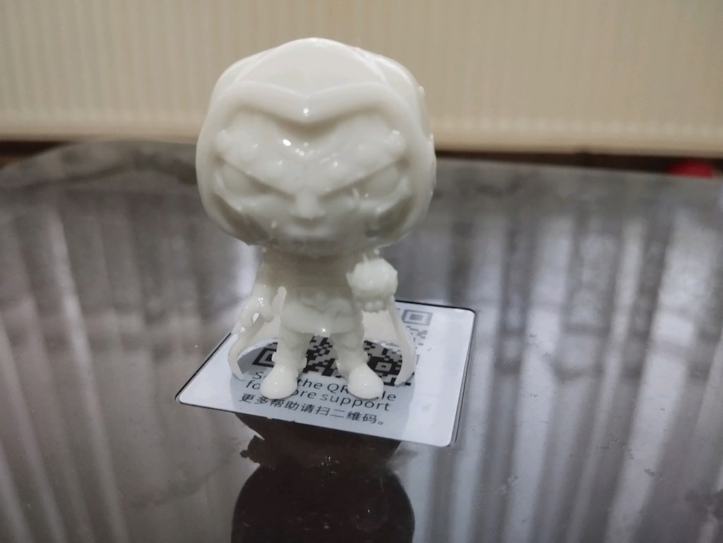 Mini 3D Beyaz Dr Doom Figürü - 2