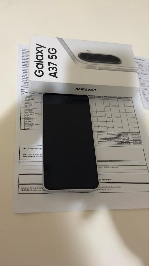 SAMSUNG A37 5G 128GB HATASIZ - 6