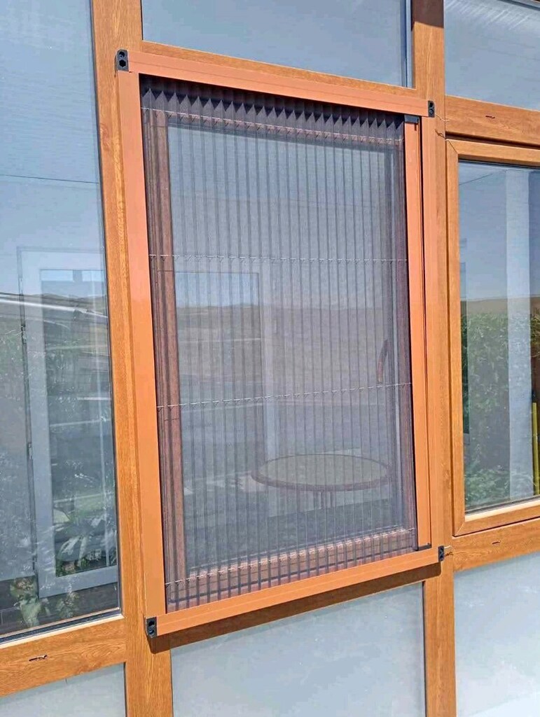 SİNEKLİX Akordeon Sürgülü Pencere Sinekliği | Özel Ölçü | Montajsız - 19