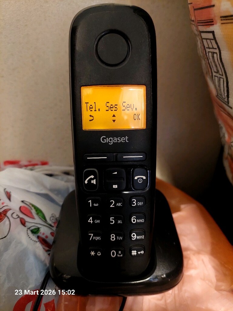 gigaset telsiz telefon - 2