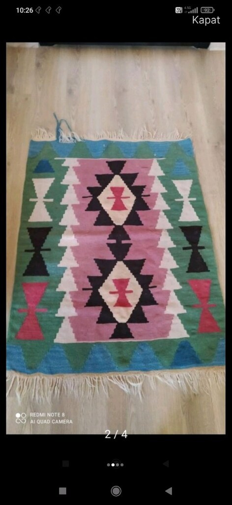 Kayseri kök boya kilim109+85 - 3