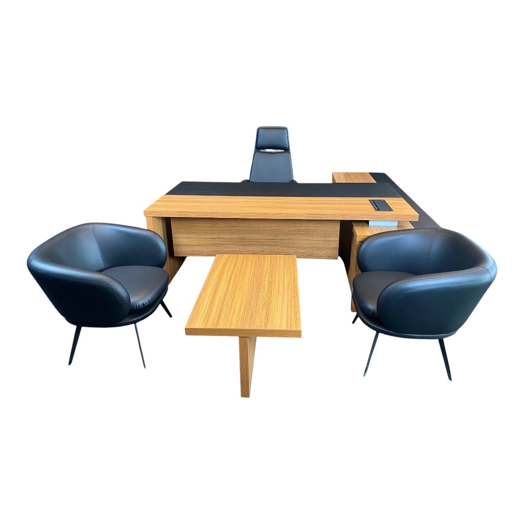ATOM OFİS - ART TEAK MAKAM TAKIMI - 160cm (2 YIL GARANTİ) - 2