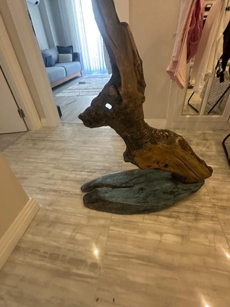 Dekoratif Ahşap Heykel 120 x 100 - 2