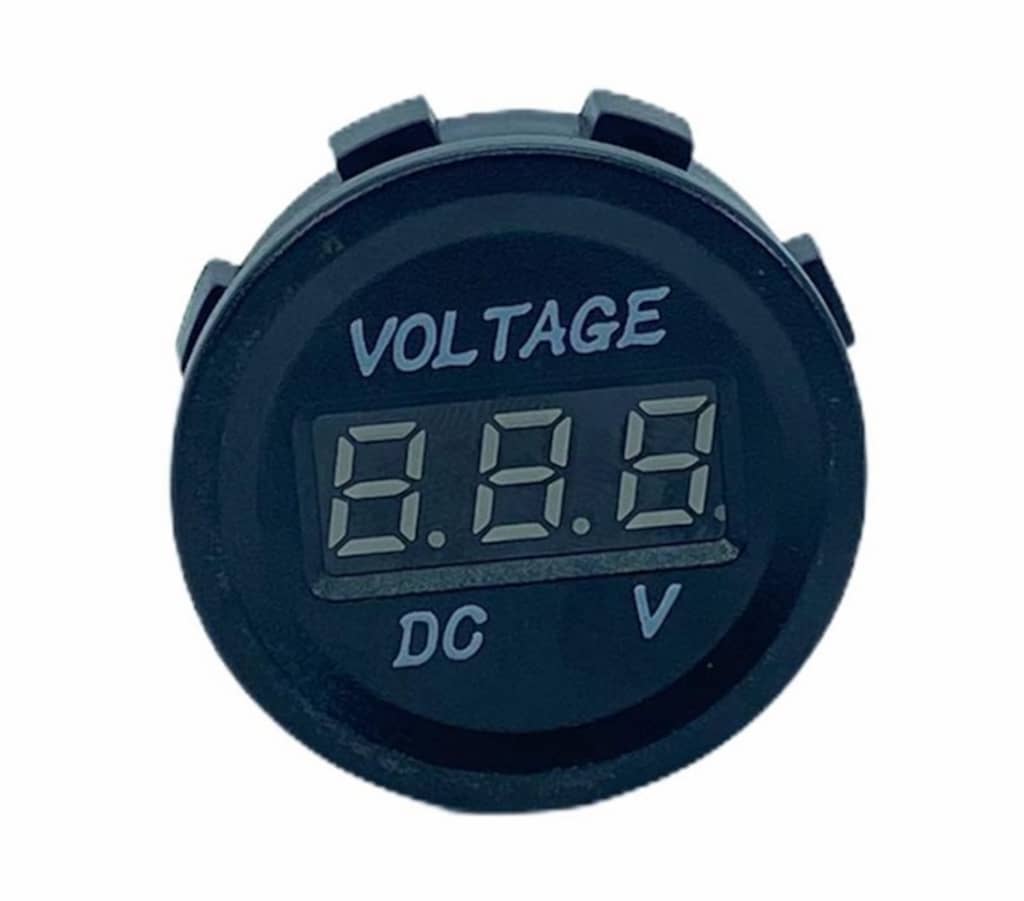 Voltmetre IC-230D Pano Tip 28mm 6-32 Volt-211- - 2
