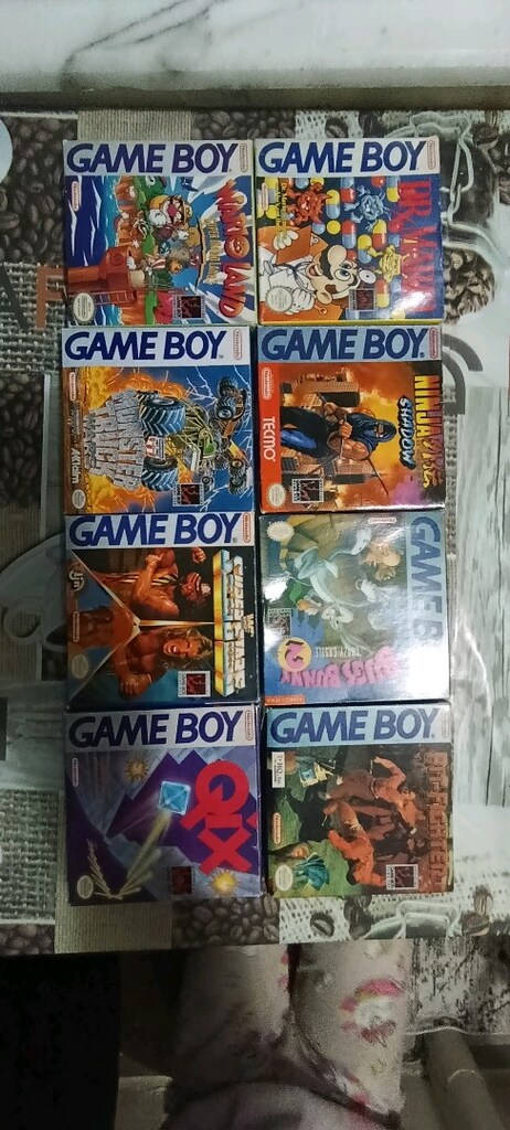 Gameboy Nintendo tam koleksiyonluk 16 adet orijinal sıfır oyun kasedi - 4