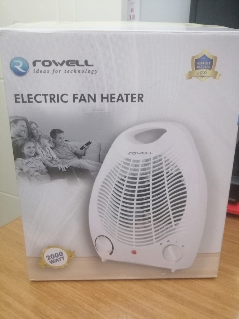 Rowell Eldktrikli Fanlı isitici - 6