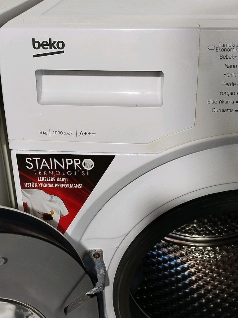BEKO 9 KG ÇAMAŞIR MAKİNESİ İZMİR İÇİ 3 AY GARANTİMİZ VARDIR - 5