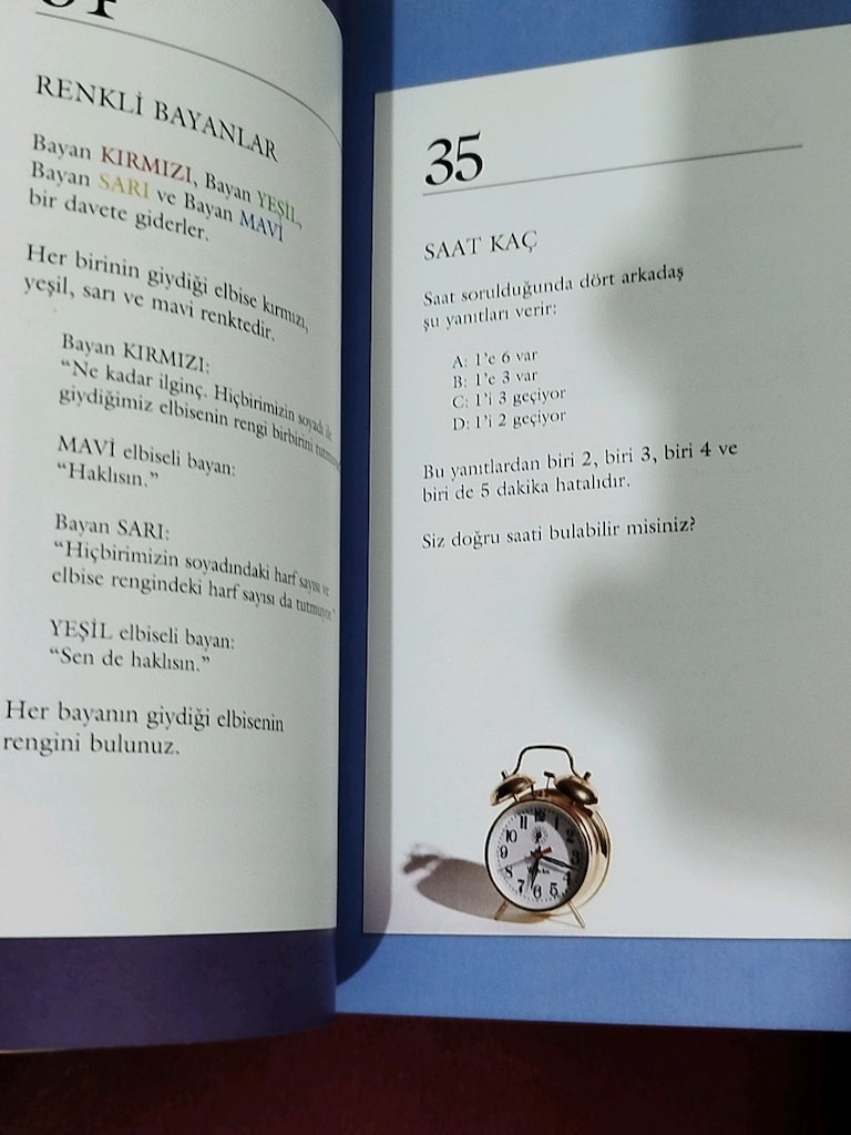 ZEKA OYUNLARI 1,2,3, TÜBİTAK Yayınları, topam 600 soru ve cevapları - 10