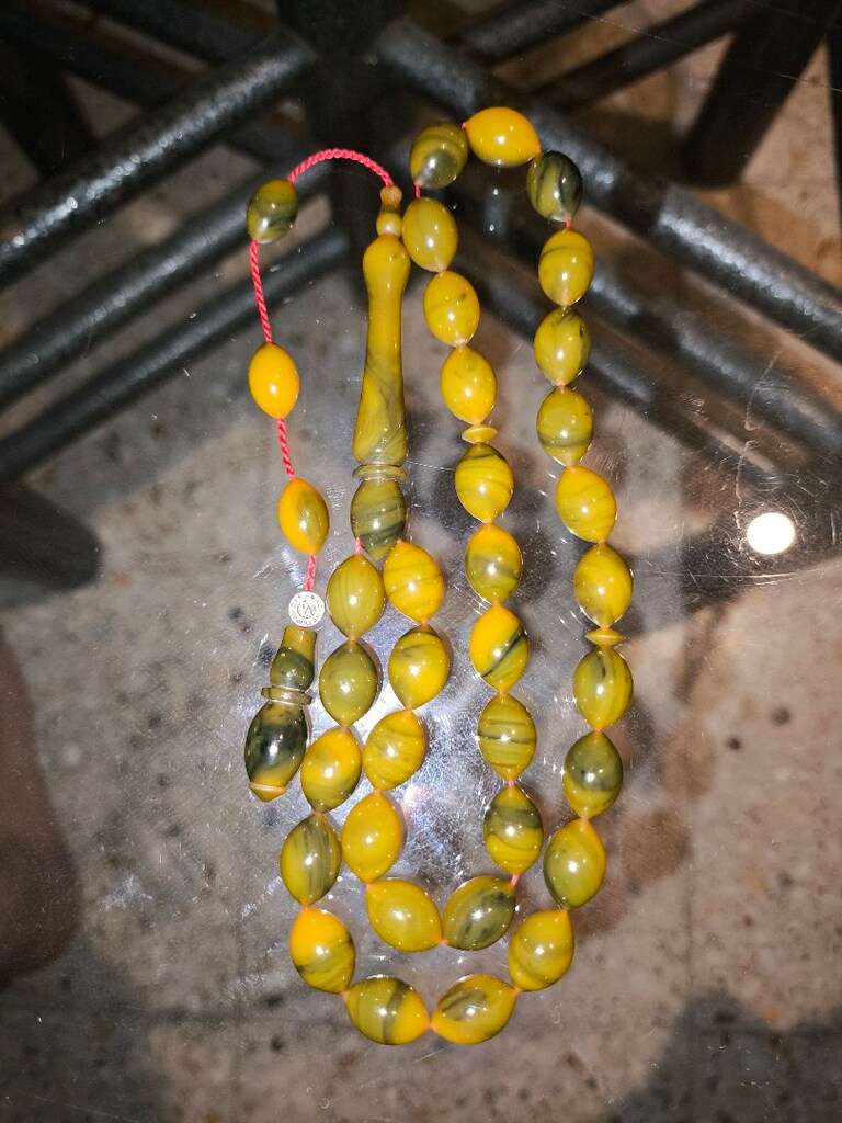 Sıkma kehribarı tesbih - 11