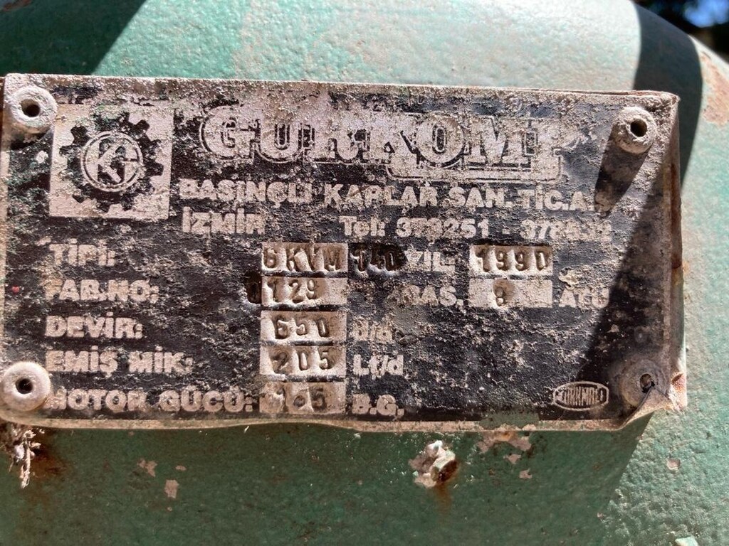 gürkomp 205 lt kompresör 220 volt - 9