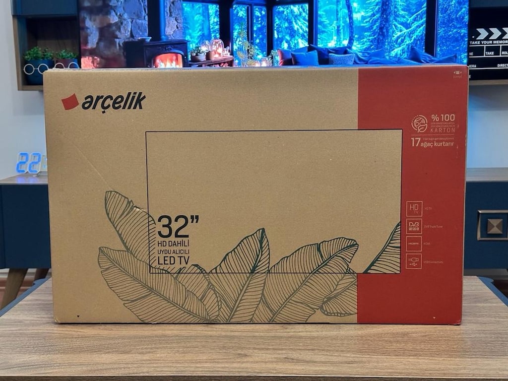 Arçelik 32 inç Dahili Uydulu TV Sıfır Kapalı Kutu - 7