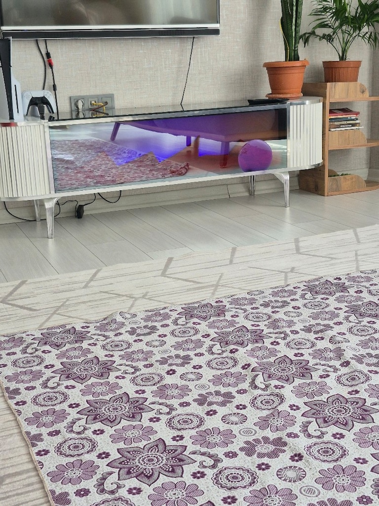şömineli tv ünitesi - 2