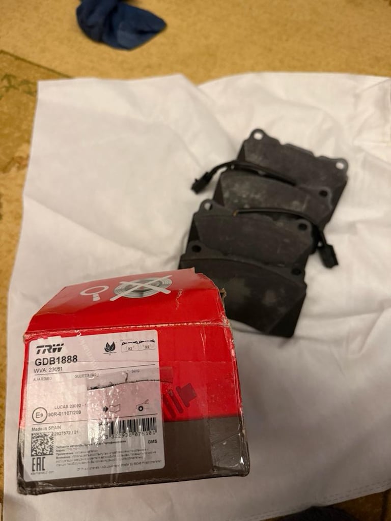 Alfa Romeo Giulietta / Fiat 500X / Jeep TRW Fren Takımı (Sıfır) - 6