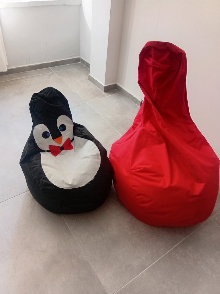 çocuk pufu iki adet - 2