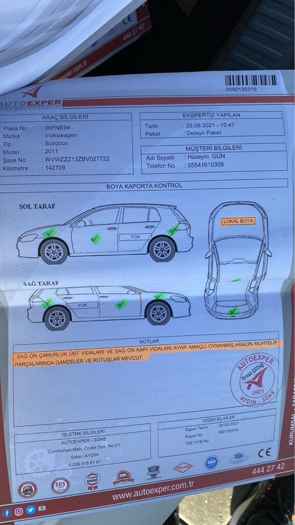 acil satılık scirocco - 12