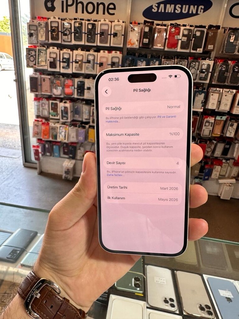 *İPHONE 16 128 GB PİL %100 DEVİR 4 SIFIRDAN FARKSIZ YURTDIŞI 16 AY KUL - 2