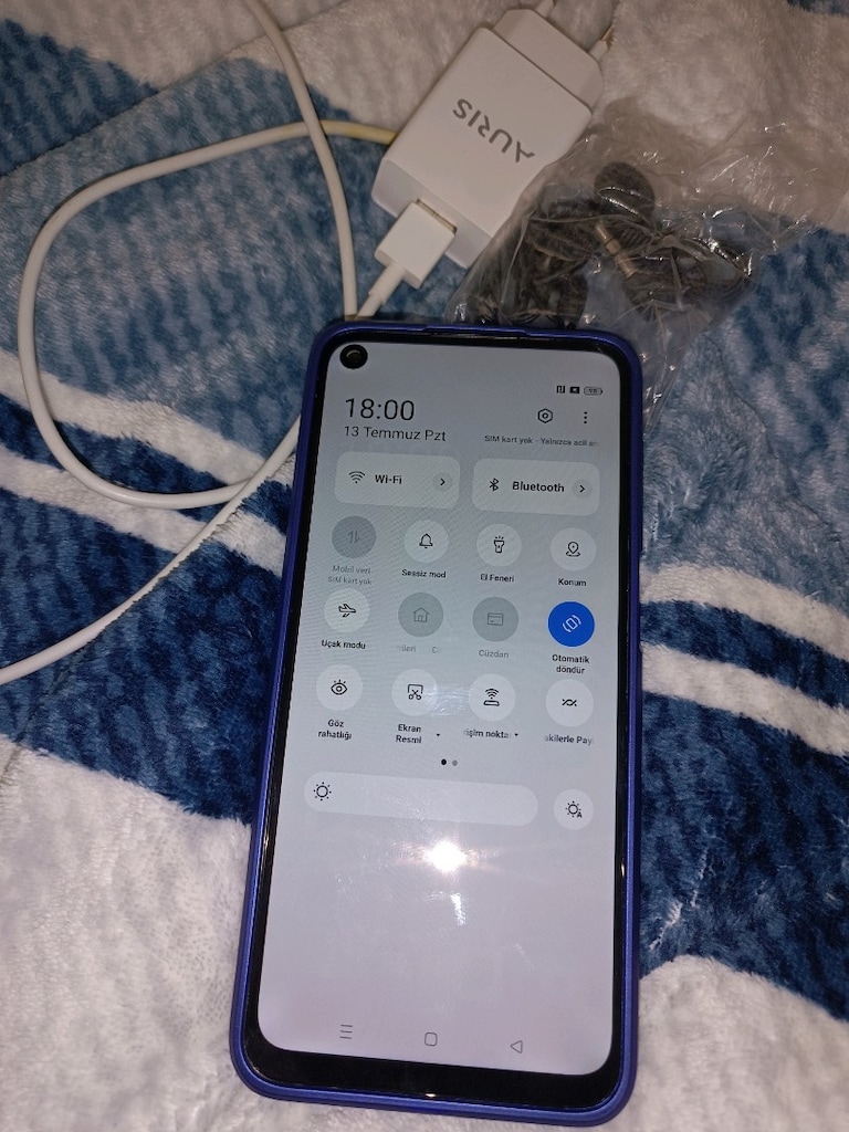 oppo a55 128 GB hafıza 8gb ram yurtiçi cihazı - 5