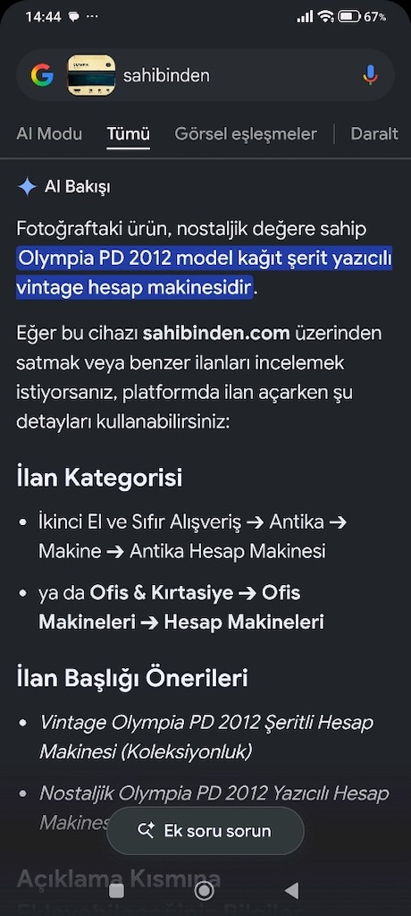OLYMPİA PD 2012 HESAP MAKİNESİ - 4