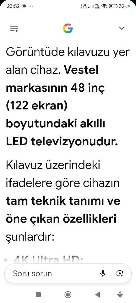 Vestel 4K - 6