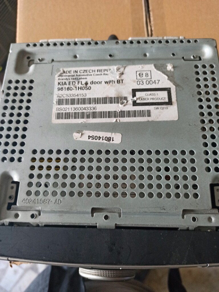 Kia ceed CD çalar radyo teyp - 5