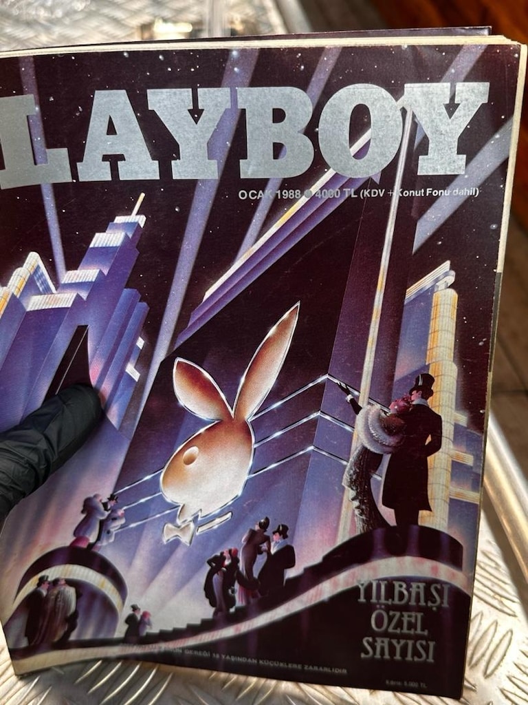 Playboy Türkiye Ocak 1988 Yılbaşı Özel Sayısı - Çok Temiz - 4
