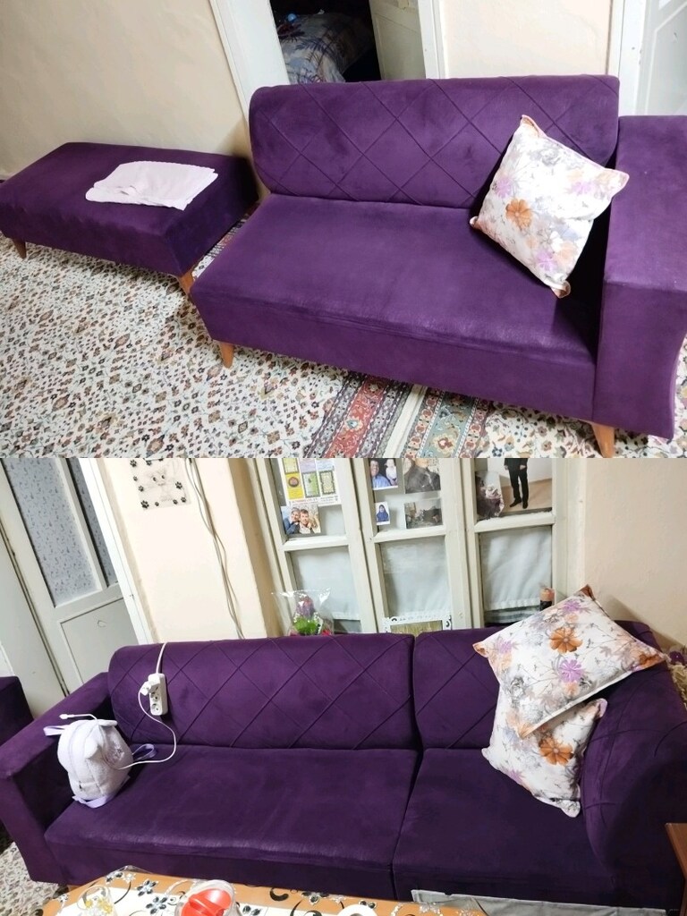 Mor Köşe Koltuk Takımı - 3