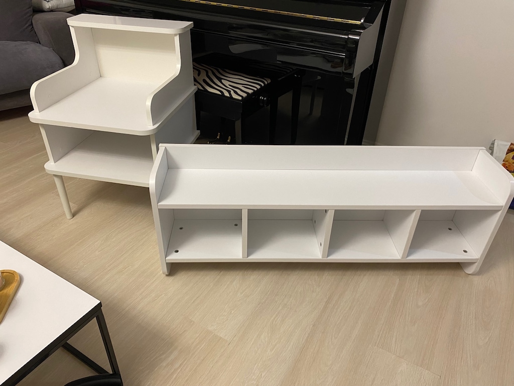 Duvar rafı ve komodin - 4