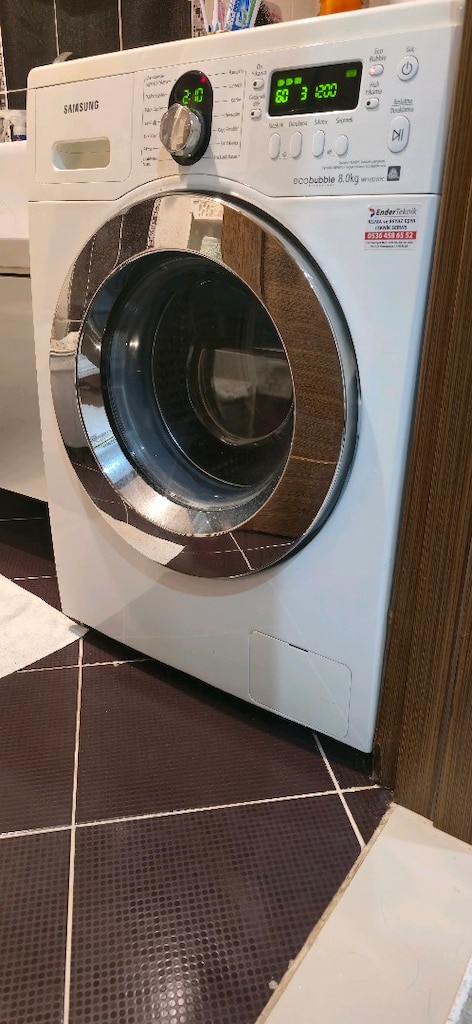 SAMSUNG ECOBUBBLE 8.0kg ÇAMAŞIR MAKİNESİ - 9