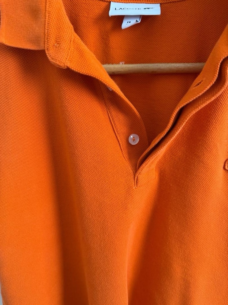 Lacoste Turuncu Polo Yaka T-Shirt - 4