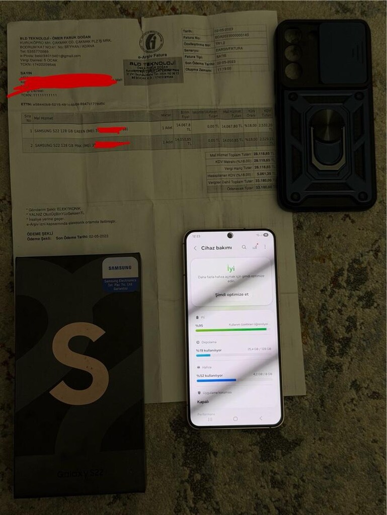 Samsung Galaxy S22 8/128GB Kutulu Faturalı - 5