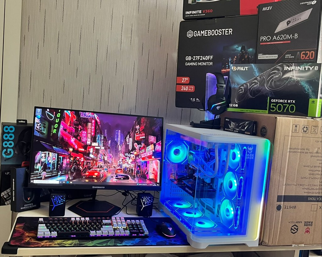 RTX5070-DDR5-RYZEN7-SIFIR GARANTİLİ RENDER YAYIN OYUN BİLGİSAYARI - 2