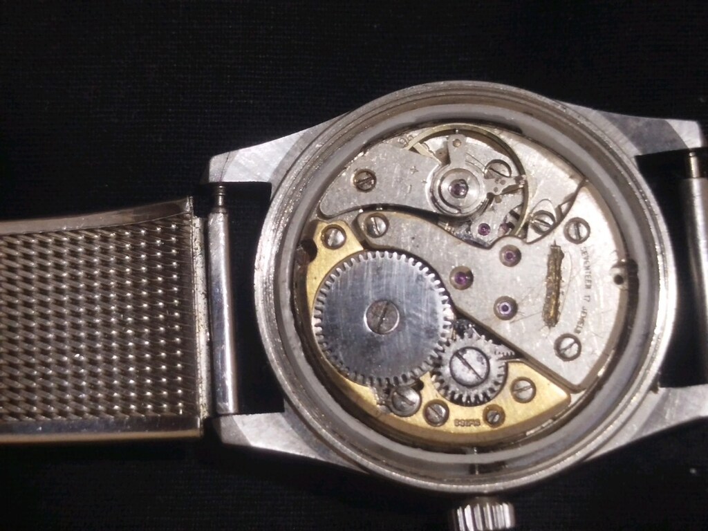 ORİS Star. vintage military 21 jewels kurmalı. 35 mm - 11