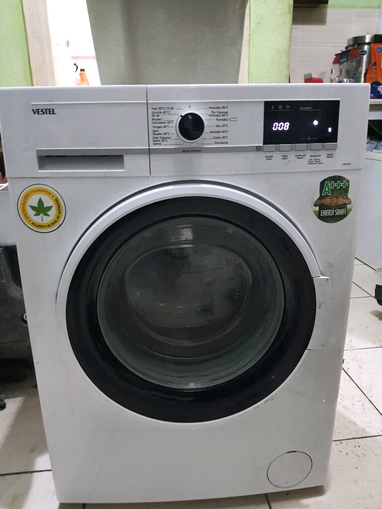 vestel çamaşır makinesi A+++ 9 kg sorunsuz sıfır ayarında eve teslim - 2