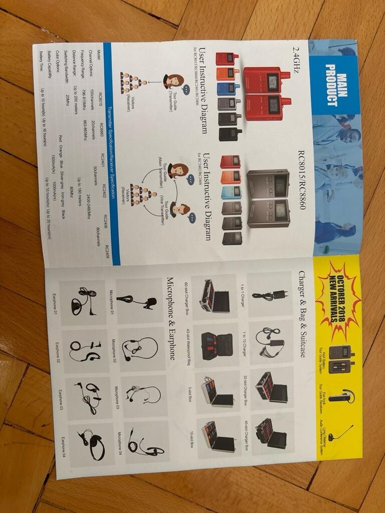 grup konferans telsiz seti - 9