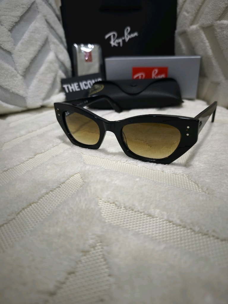 Ray-Ban Zena Siyah Kedi Gözü Güneş Gözlüğü - 3
