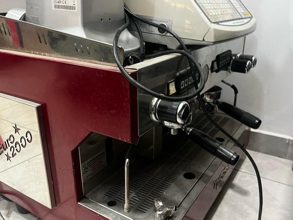 Profesyonel espresso makinesi Euro 2000 kahve öğütücü çay makinesi - 3