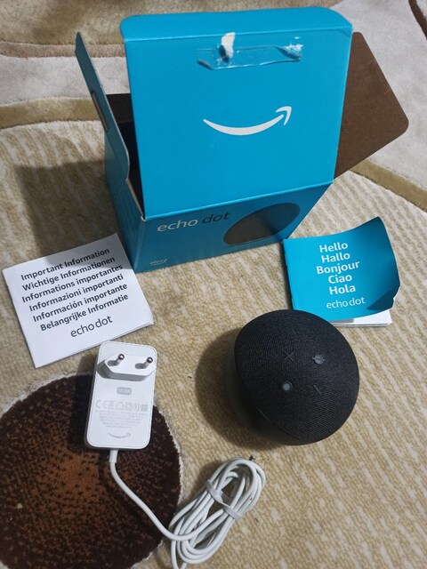 alexa echo dot. akıllı hoparlör Küre tasarım